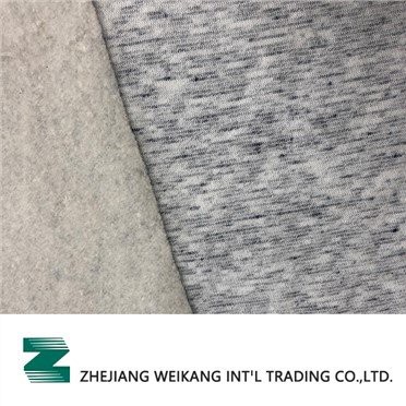 TC8020 Grey Heather Melange Effect Yarn Dye Interlock