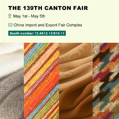 Welkang Textile เตรียมจัดแสดงคอลเลกชันการถักและทอระดับพรีเมียมที่งานแคนตันแฟร...